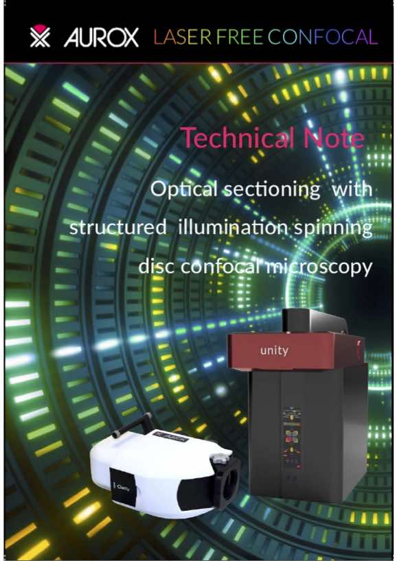 Technical note - Optical Sectioning with Structured Illumination Spinning Disk Confocal Microscopy